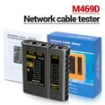 thumbnail image 3 of Ethernet Cable Tester Network Testing Tool Cat5 Cat5E Cat6 Internet cable tester for Network Black, 3 of 8
