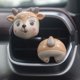 thumbnail image 1 of Tridimensional lindo animal cabeza y cola coche aromaterapia aire acondicionado boca decoración adornos coche salida de aire perfume decoración marrón XianweiShao 9024735088042, 1 of 1