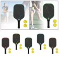 thumbnail image 4 of Pickleball Paddle Portable With 2 Pickle Balls For Practice Beginners Indoor, Red | Anti Slip Handle, Ensuring Optimal Holding Performance, 4 of 5