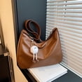 thumbnail image 2 of Bolso de mujer urbano y moderno de gran capacidad para otoño e invierno 2025, bolso cruzado de moda, bolso de hombro grande., 2 of 10