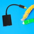 thumbnail image 2 of Miangastore 1x2 Digital Optical Audio Splitter One Input to Two Outputs Audio Adapter (Black), 2 of 9