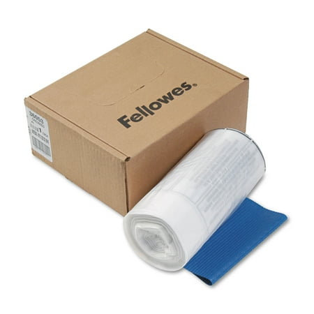 Fellowes Mfg Co. 36053 9 Gallon Capacity Shredder Waste Bags (100/Carton)