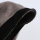 thumbnail image 4 of Sombrero Mujeres Gorro De Invierno De Gorrita Tejida Del Color Sólido Del Francés Gris cro BLESIY Boina de mujer, 4 of 8