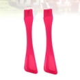 thumbnail image 3 of 2pcs Kitchen Gadget Dual Head Cake Spatula Silicone Oil Brush Baking Tool for Home (Pink), 3 of 8