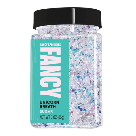 Fancy Sprinkles Unicorn Breath Sugar, Dessert Sprinkles, 3 oz