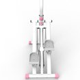 thumbnail image 2 of Vertical Climber Exercise Machine with Resistance, Foldable Stair Stepper for Home Gym, Full Body Cardio Workout Equipment with Adjustable Handlebar & Stable Frame, Pink, 2 of 11