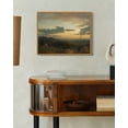 thumbnail image 6 of Drsoum Vintage Village Landscape Wall Art 11x14in Natural Framed Prints Classic Retro Farmhouse Rustic Decorations for Living Room Bedroom, 6 of 6