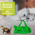 thumbnail image 4 of Foldable Anti-Scratch Pet Carrier Backpack with Adjustable Straps & Zippered Pockets - Durable Travel Bag for Cats/Small Dogs, 4 of 6