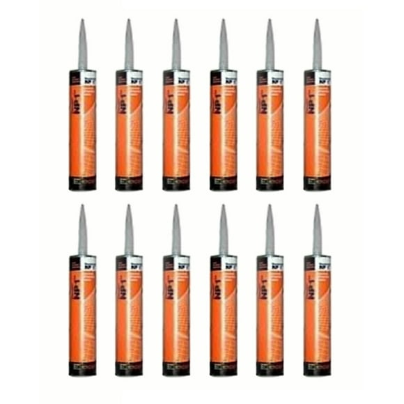 Masterseal NP-1 Polyuréthane Sealant Cartouches Bronze Moyennes - Lot de 12