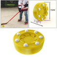 thumbnail image 3 of kurtrusly Durable Roller Hockey Puck Pucks Training High Performance Slider Yellow, 3 of 5