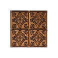 thumbnail image 2 of Fasade Easy Installation Traditional 1 Oil Rubbed Bronze Glue Up Ceiling Tile/ Ceiling Panel (12" X 12" Sample), 2 of 3