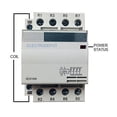 thumbnail image 4 of 40 Amp 4 Pole NC Normally Closed Lighting Contactor IEC 120V Coil, 4 of 4