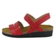 thumbnail image 1 of Sandalias NAOT Kayla Kiss de piel roja para mujer, talla 38-39EU, 1 of 1