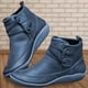 thumbnail image 4 of Women's Ankle Boot Waterproof Anti-Slip Shoes Leather Rain Boot for Outdoor Garden Rainy Snowy Days, 4 of 4