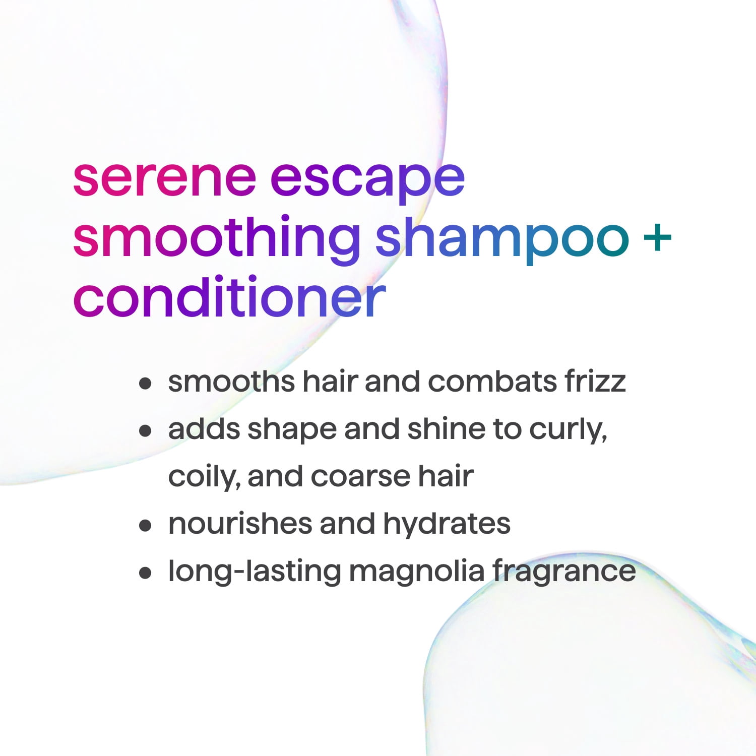 Method Smoothing Shampoo, Serene Escape, 14oz