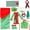 Multicolor, variant on FEOLGEHLY Christmas Baby Doll Clothes Set for 8-10-12 Inch Dolls, Baby Doll Clothes Outfits, Doll Accessories Pajamas for Newborn Baby Doll Boy & Girl, 12 inch Doll Clothes for Toddlers 1-3