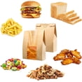 thumbnail image 2 of 100 self-made bread bags, bread-specific paper bags with transparent windows, size 13.7x8.2x3.7 inches. suitable for storing cookies and snacks. Comes with 60 cute sealing stickers., 2 of 6