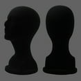 thumbnail image 3 of Vnanda Styrofoam Wig Head Tall Female Foam Mannequin Wig Stand and Holder for Style, Model for Display Hair, Hairpieces and Hats, 3 of 7