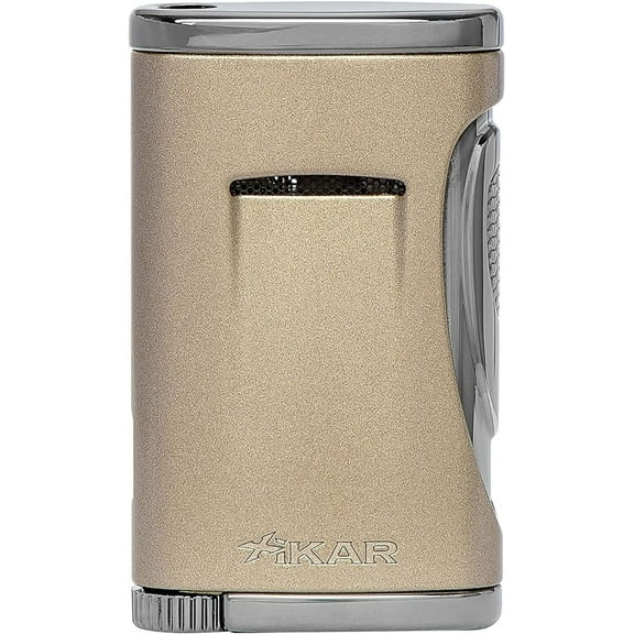 Xikar Xidris Single Jet Flame Lighter, Sandstone Tan