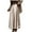 Khaki, variant on GigrtiJin Womens Satin Midi Skirt Elastic High Waist Flowy Maxi Skirts Silk Elegant Long Trendy A-Line Skirts