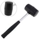 thumbnail image 4 of Mazo de goma negro, mazo de goma suave, tubo de acero inoxidable antideslizante, mango de goma, agarre de goma, herramienta manual para todos los trabajos Sincero Electrónica, 4 of 5