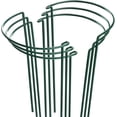 thumbnail image 6 of 2 Pack Plant Support Plant Stakes,Metal Peony Cages and Supports, Outdoor Garden Stakes Plant Cage, Large Plant Support Rings for Tomato,Rose,Flowers Vine,Indoor Tall Plants (10" W x 15.8" H), 6 of 6