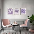thumbnail image 6 of Van Gogh Canvas Wall Art Set Of 3  Purple Lavender Flower Market Decor Paintings Picasso Butterfly Aesthetic Posters Prints Room For Teen Dorm Bedroom Bathroom 12x16in Framed, 6 of 8