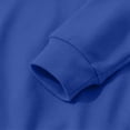 thumbnail image 6 of Resicozy Girls Casual Crewneck Sweatshirts Long Sleeve Oversized Cute Pullover Fleece Fashion Fall Tops 4-12 Years Royal Blue 140, 6 of 7