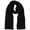 Black - black, variant on Kenneth Cole Mens Two Toned Ribbed Scarf, Black, One Size