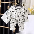 thumbnail image 2 of Rvasteizo Toddler Outfits Print Long Sleeve Top and Pants 2 Piece Set for Boys Girls 12 Months to 12 Years, 2 of 5