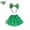 C, variant on TERGAYEE St. Patrick's Day Party Costume Accessories Set -Tutu Skirt, Bow Tie Headband(Adult) Holiday Decor
