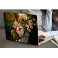 thumbnail image 1 of KSK KAISHEK Compatible MacBook Air 13 inchs Case 2017 - 2014 2013 2012 2011 2010 Rel. Model A1466 & A1369, Plastic Hard Shell Cover, Rose series 0117, 1 of 5
