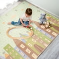 thumbnail image 6 of Sorbus Foldable Baby Play Mat, Kids Foam Mats for Floor with Travel Bag - Waterproof Foldable Play Mats for Babies, Infants, Toddlers, and Kids Playtime & Tummy Time - 78" x 70" x 0.4", 6 of 7