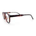 thumbnail image 6 of Classic Urban Hipster Keyhole Plastic Blue Light Filter Screen Glasses [Tortoise], 6 of 7