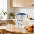 thumbnail image 4 of Refrigerator Water Pitcher with Spigot | Cold Water Dispenser | Fruit Infuser Pitcher | Leak-Proof Wide-Mouth Beverage Container for Home, Kitchen, or Living Room Use | Holds Water, Juice, Or, 4 of 6
