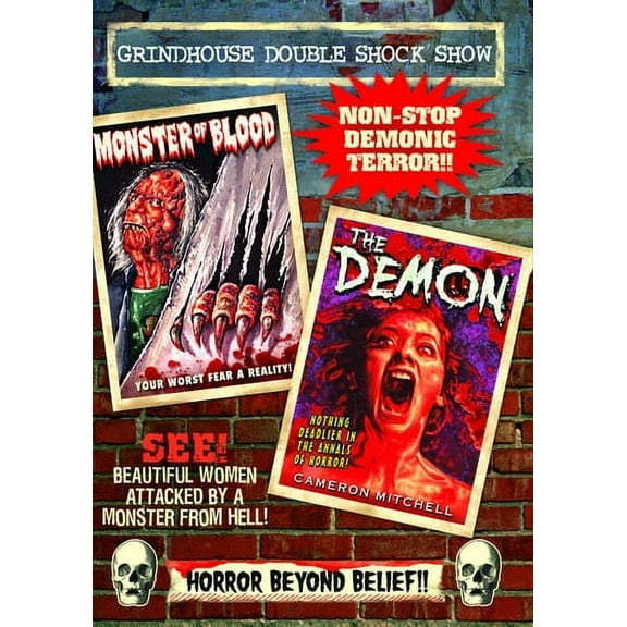 Demon (1981) / Monster of Blood (1982) (DVD), Alpha Video, Horror