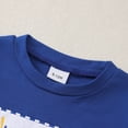 thumbnail image 5 of Atogsazn Baby Boys Summer 4th of July Clothes Set Toddler Short Sleeve T-shirt & Shorts Outfit 2 Piece Outfits Blue 6-12 Months Fashion, 5 of 9