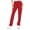Red, variant on Women's 6-Pocket Scrub Pants – Cargo Straight Leg, 4-Way Stretch, Anti-Wrinkle, Flex Fabric Scrubs Pant
