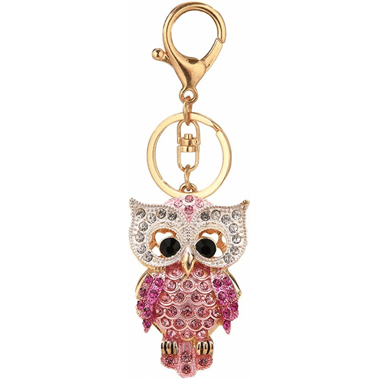 Stylemykeys Owl Purse Keyring Bag Charm & Handmade Giftbag
