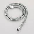 thumbnail image 5 of SUMERAIN Dog Shower Sprayer with Brass Diverter and 8-Feet Hose, High Pressure Handheld Pet Shower Attachment,Chrome Finish, 5 of 13