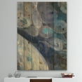 thumbnail image 2 of Designart 'Into The Indigo Blue Stream I' Abstract Print on Natural Pine Wood, 2 of 3