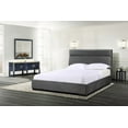 thumbnail image 1 of Santa Monica King Platform Bed, Grey, 1 of 4