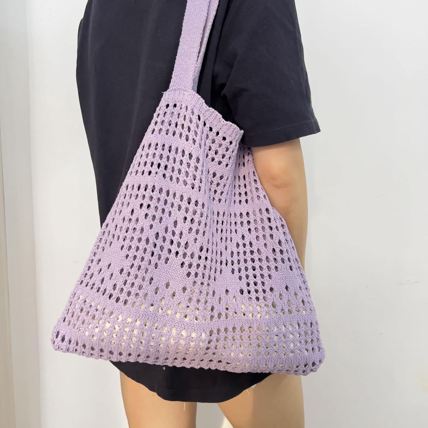 Kukuzhu Fairy Tote Bag Aesthetic Tote Bag Y2k Bag Tote Bag Aesthetic Y2k Crochet Tote Bag Aesthetic