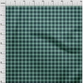 thumbnail image 4 of oneOone Polyester Spandex Sea Green Fabric Check Quilting Supplies Print Sewing Fabric By The Yard 56 Inch Wide, 4 of 4