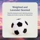 thumbnail image 3 of Pelota de fútbol pesada y apta para microondas con forma de animal de peluche, 3 of 6