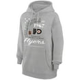 thumbnail image 2 of Men's Starter  Heather Gray Philadelphia Flyers Arch City Team Graphic Fleece Pullover Hoodie, 2 of 2