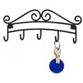 thumbnail image 1 of Black Scroll Wall Mount Key Rack, 1 of 1