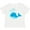 AA-White, variant on Inktastic Cute Blue Whale in Nautical Hat Boys or Girls Toddler T-Shirt