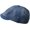 Middle Blue, variant on Women's Vintage Denim Newsboy Cap Slouchy Octagonal Cap Comfy Lightweight Painter Beret Hat