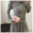 thumbnail image 5 of Mini bolso cruzado para mujer 2024, bolso de hombro con cadena coreana, moda urbana, bolso de mano y cartera para mujer a juego, 5 of 5